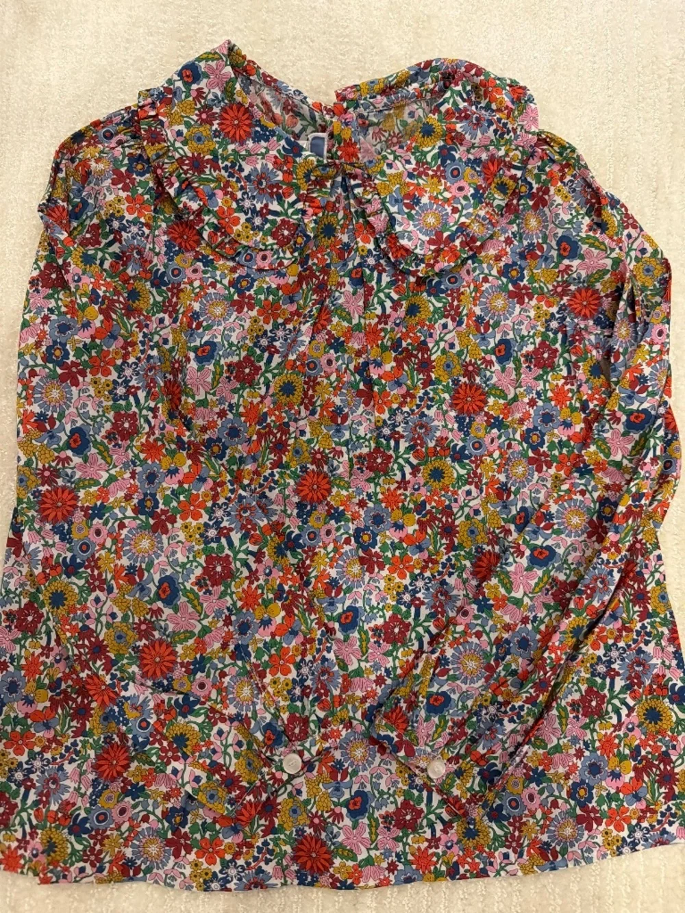 Girls Jacadi size 8 blouse